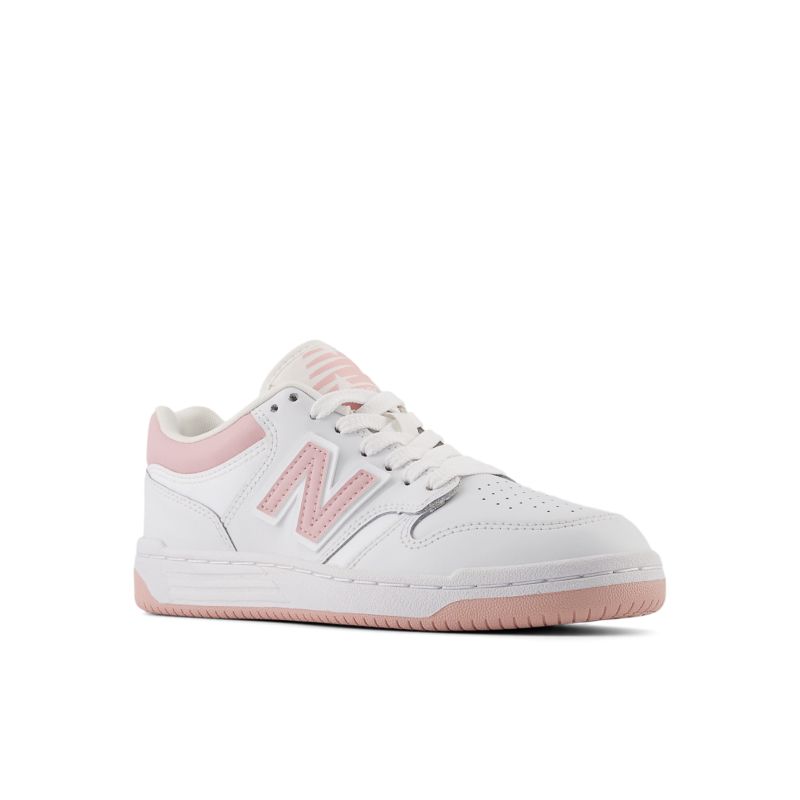 New Balance 480 White / Orb Pink (GSB480V1-44968)