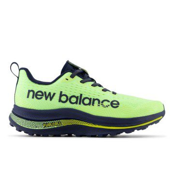 New Balance FuelCell SuperComp Trail Bleached Lime Glo / NB Navy / Tea Tree (WTTRXV1-45599)
