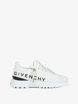 Givenchy Spectre runner sneakers in leather with zip (BH009BH1LL-100)