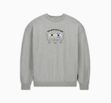 Converse Converse x ADER ERROR SHAPES Crew Sweatshirt Vintage Grey Heather (10025818-A01)