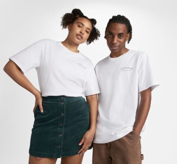 Converse Sportief Converse Go-To T-Shirt met graphic aan beide kanten White (10025913-A01)