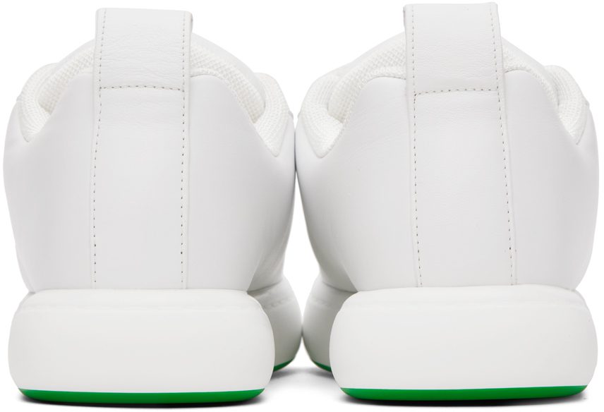Bottega Veneta White Pillow Sneakers (716198-V2CS0)