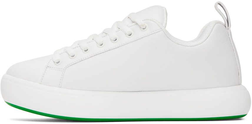 Bottega Veneta White Pillow Sneakers (716198-V2CS0)