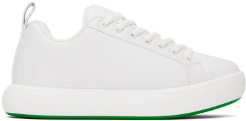 Bottega Veneta White Pillow Sneakers (716198-V2CS0)
