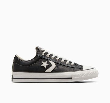 Converse Star Player 76 Fall Leather Black/vintage White/silver (A06204C)
