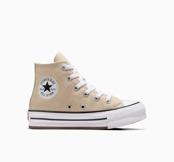 Converse Chuck Taylor All Star Lift Platform Nutty Granola/wit/zwart (A06345C)