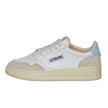Autry Medalist Low White / St Blue (AULWLS69)