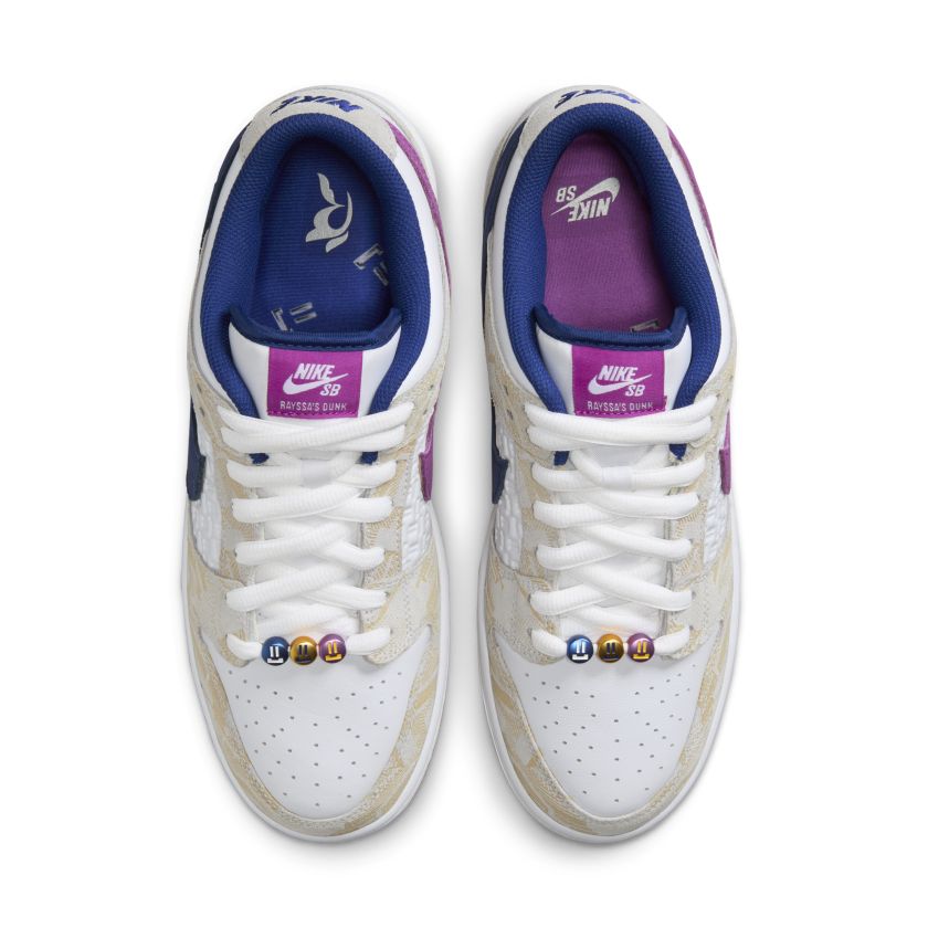 Nike SB Dunk Low Premium ‘Pure Platinum and Vivid Purple’ (FZ5251-001)