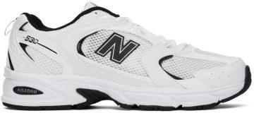 New Balance 530 White Black Details (MR530EWB)