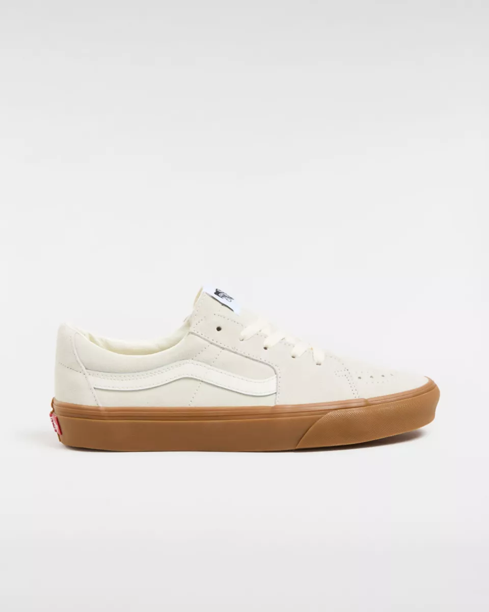 VANS Sk8-low Van Hoogwaardig Leer Wit (VN000BVXOVM)