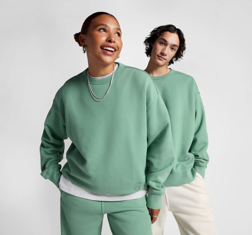 Converse Converse Sweatshirt met ronde hals Herby (10025916-A06)