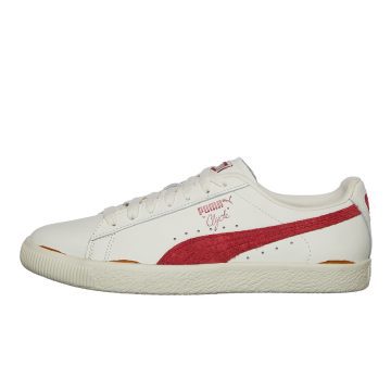 Puma Clyde Neverworn III Warm White / Club Red (396489-01)