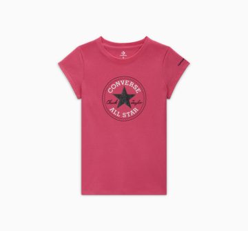 Converse Chuck Taylor Patch T-Shirt Mod Pink (10027472-A02)