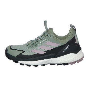 adidas Terrex Free Hiker 2.0 Low Gore-Tex Hiking Silver Green / Preloved Fig / Carbon (IE5100)