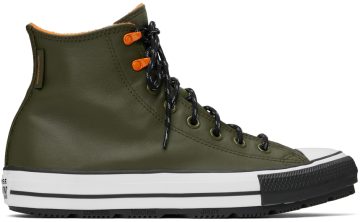 Converse Khaki CTAS Winter Sneakers (172133C)