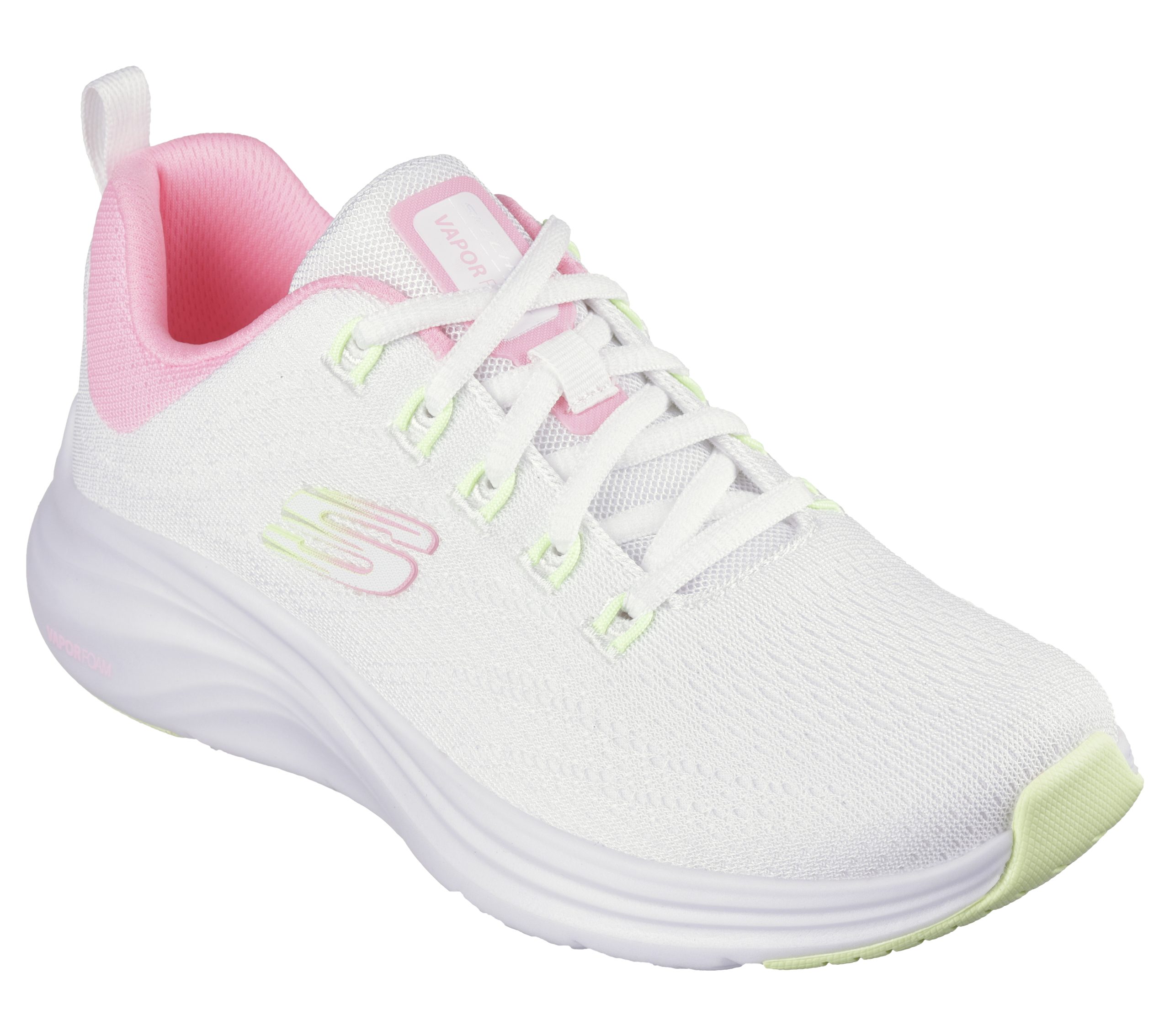 Skechers Vapor Foam White / Neon Pink / Lime (150022WNPL)