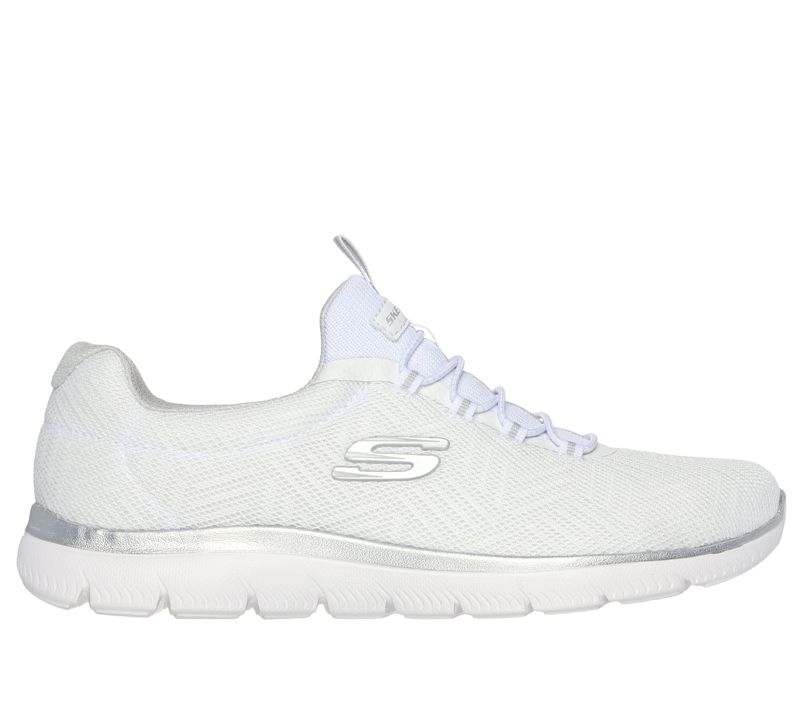 Skechers Summits – Artistry Chic – Wit / Zilver (150119-WSL)