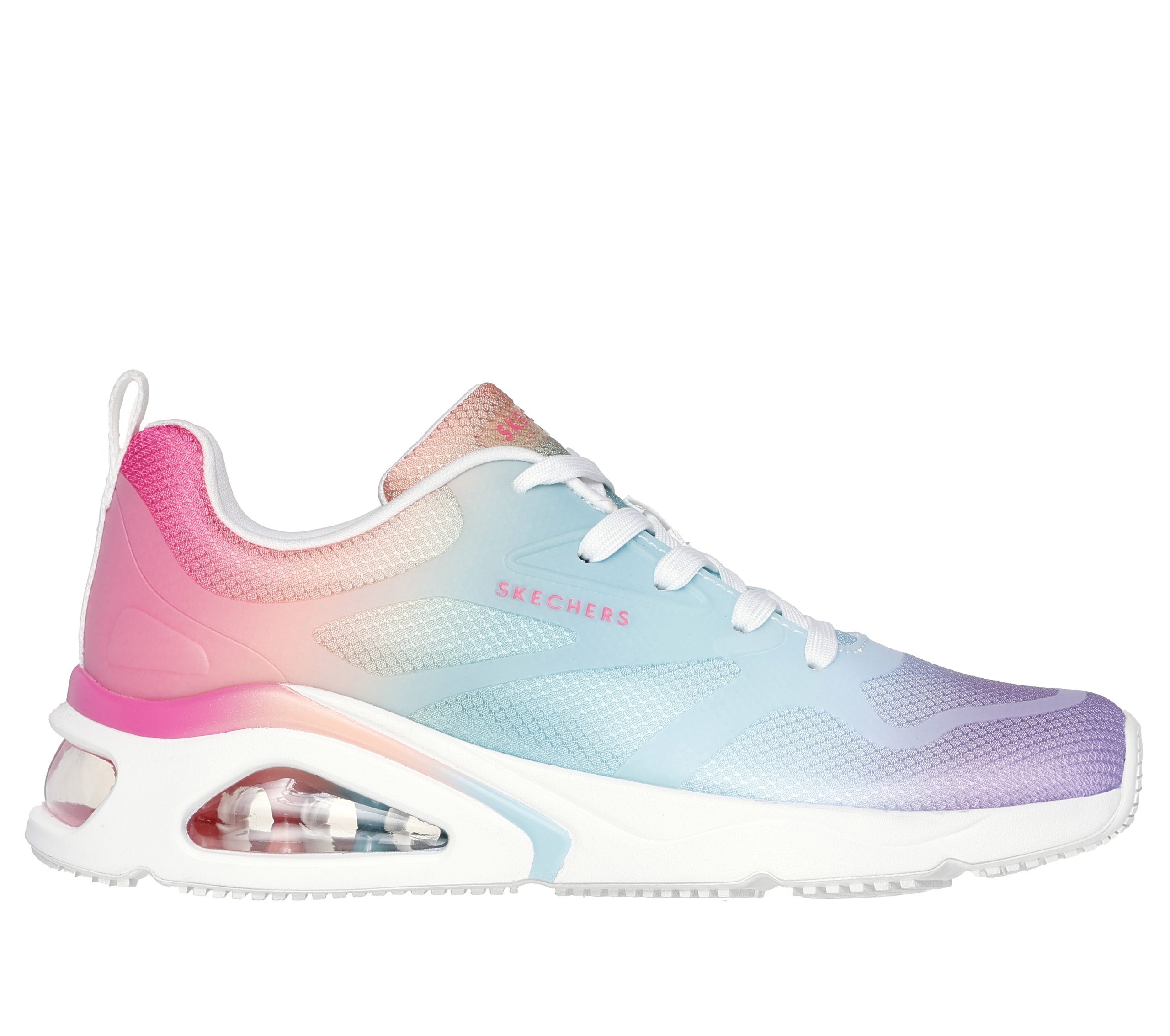 Skechers Tres-Air Uno – Hazey Sunset – Wit / Multi (177419-WMLT)