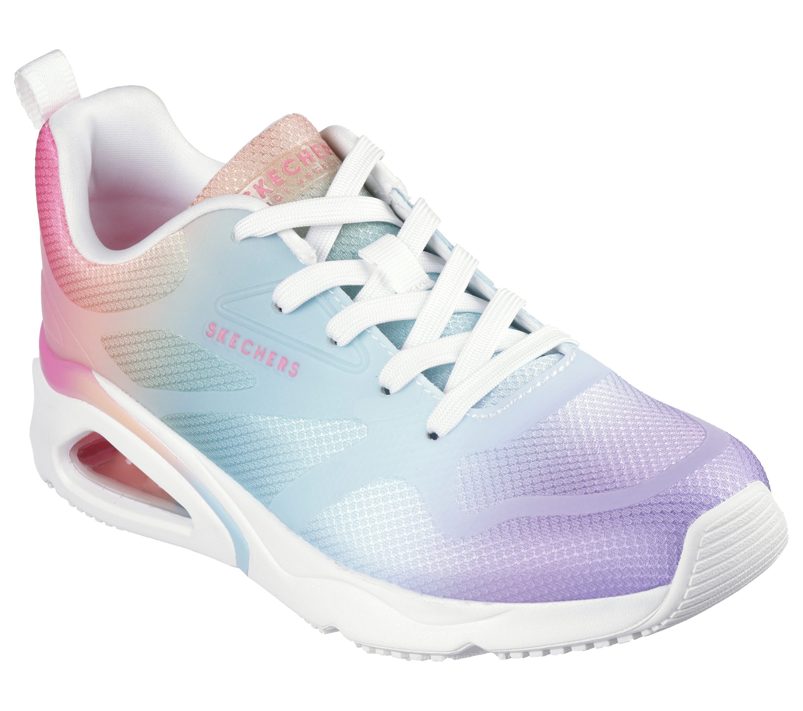 Skechers Tres-Air Uno – Hazey Sunset – Wit / Multi (177419-WMLT)