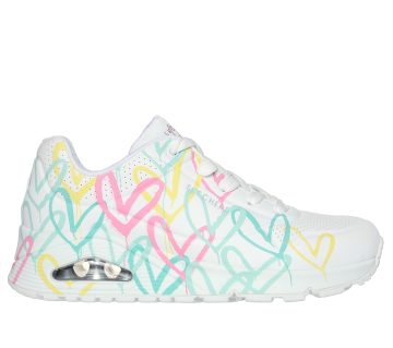 Skechers JGoldcrown: Uno – Changed Love – Wit / Multi (177982-WMLT)