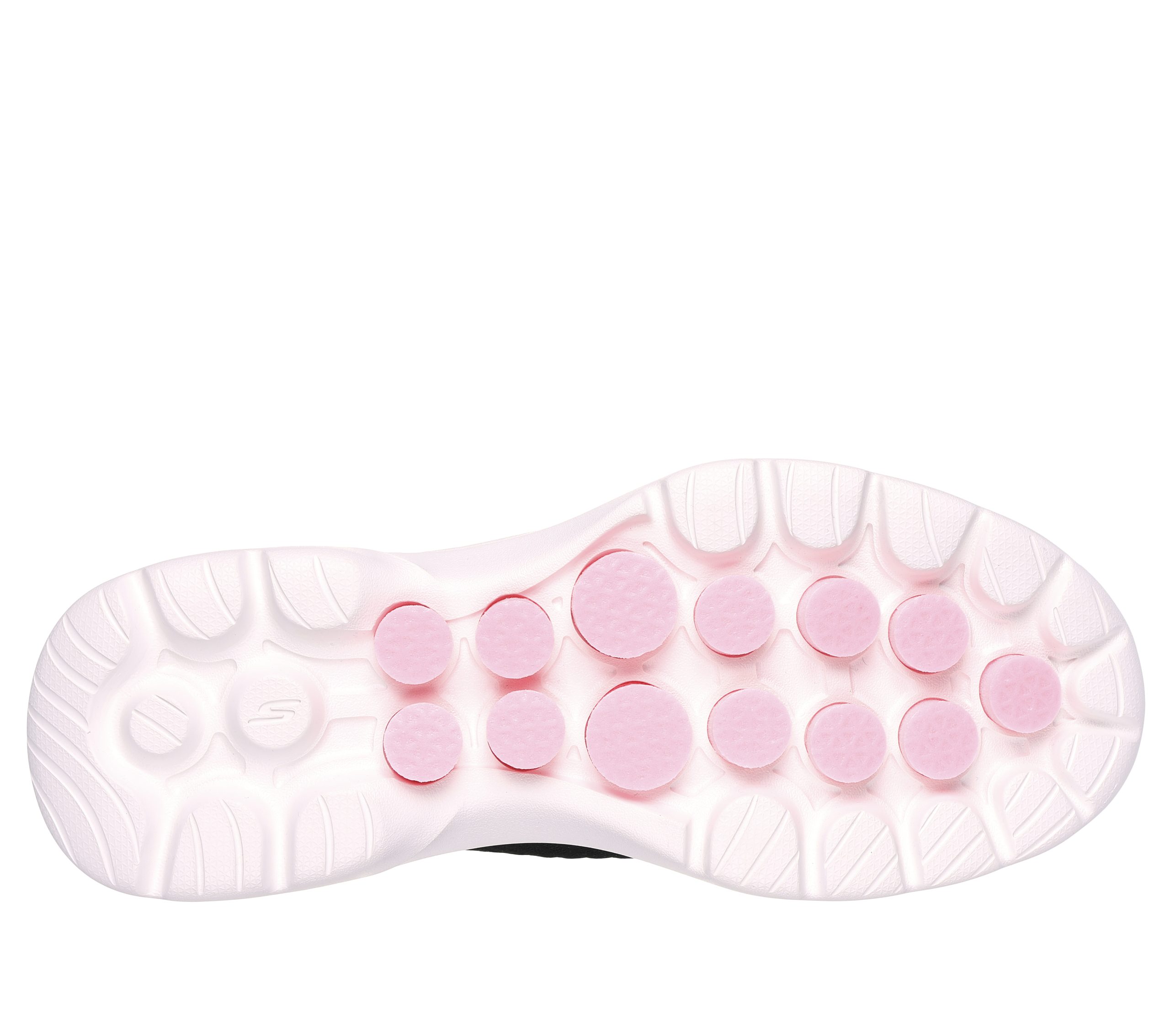 Skechers Skechers Slip-ins: GO WALK 6 – Tropical Bay – Zwart / Roze (124626-BKPK)