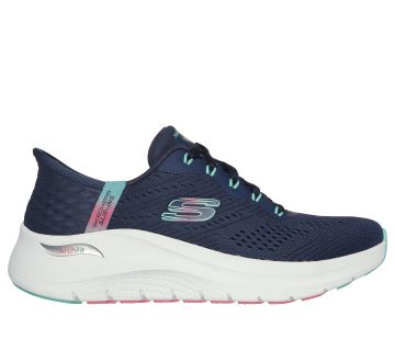 Skechers Skechers Slip-ins: Arch Fit 2.0 – Easy Chic – Marine / Turkoois (150066-NVTQ)