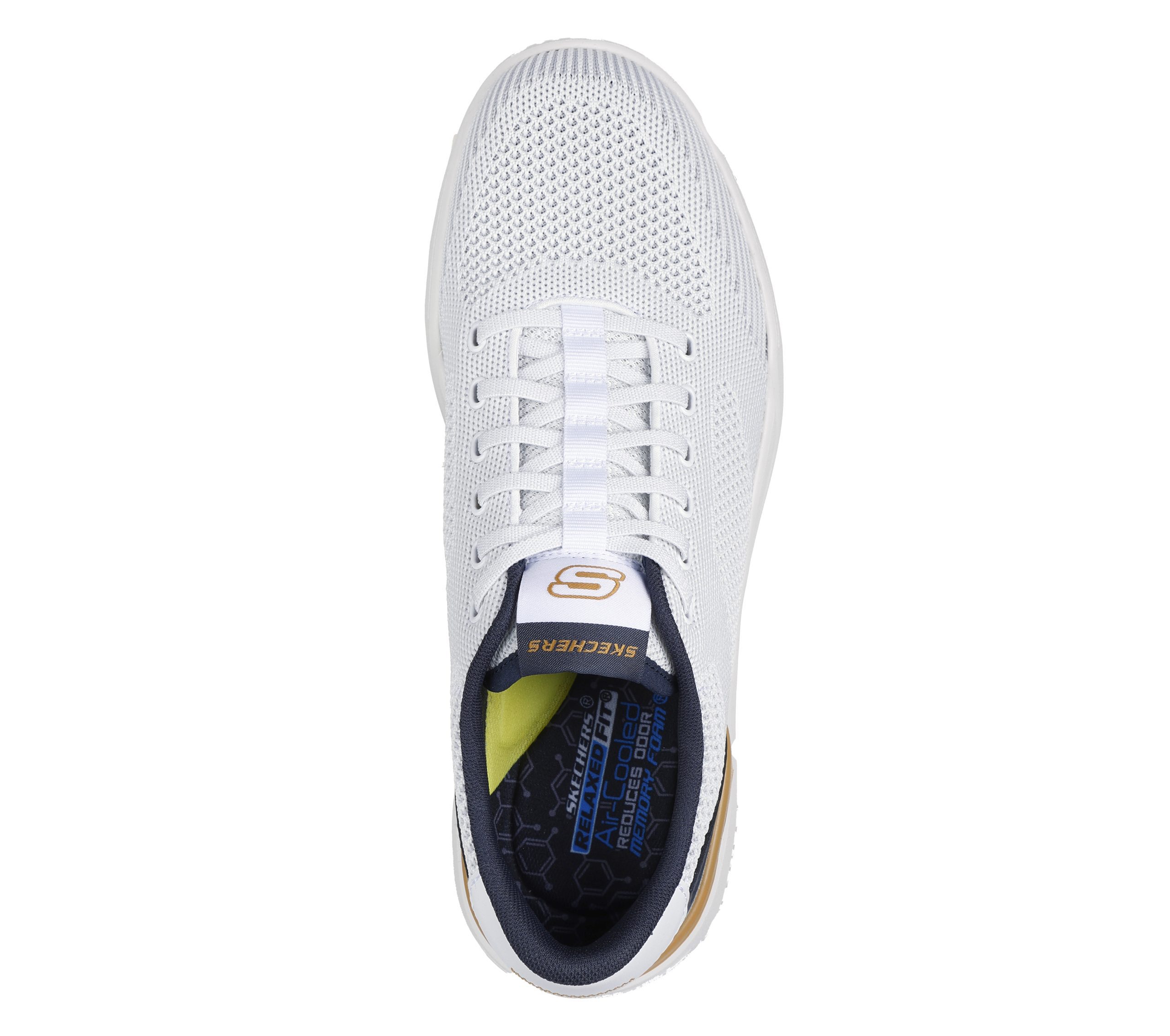 Skechers Relaxed Fit: Corliss – Dorset – Wit (210793-WHT)