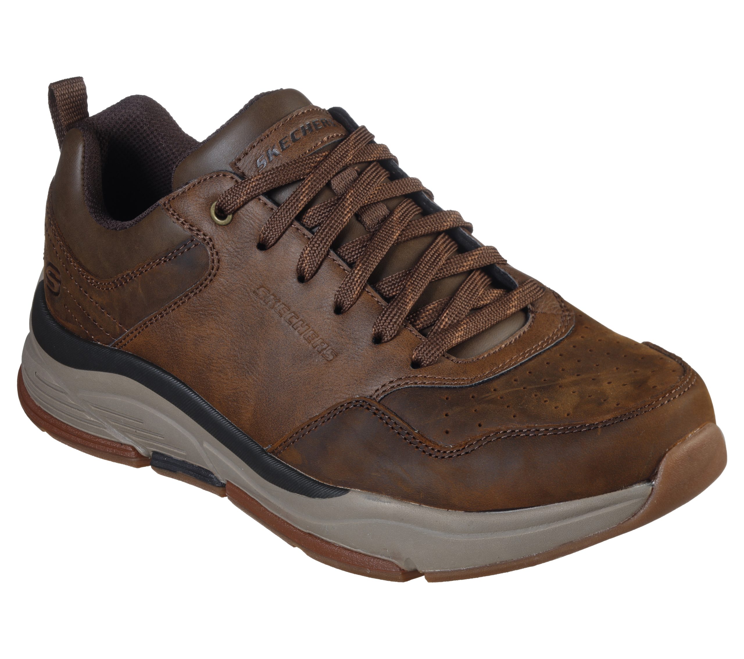 Skechers Relaxed Fit: Benago – Treno – Bruin (66204-CDB)