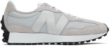 New Balance Gray 327 Low-Top Sneakers (MS327MA1)