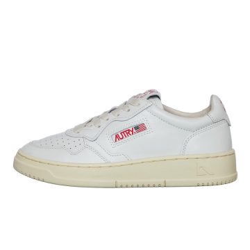 Autry Medalist Low White / Red (AULWLI02)