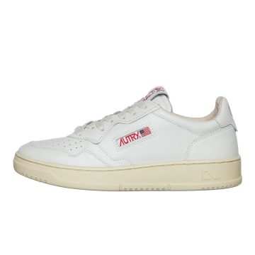 Autry Medalist Low White / Red (AULMLI02)