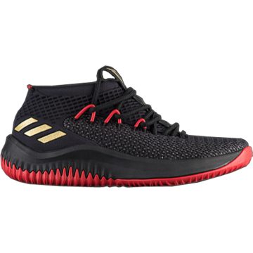 adidas Dame 4 Black Gold Scarlet (CQ1422)