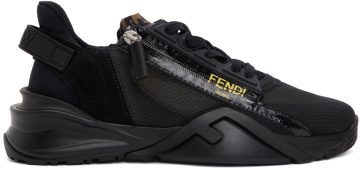 Fendi Black Flow Sneakers (7E1392 EKV)