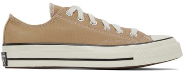 Converse Tan Chuck 70 OX Sneakers (168505C)