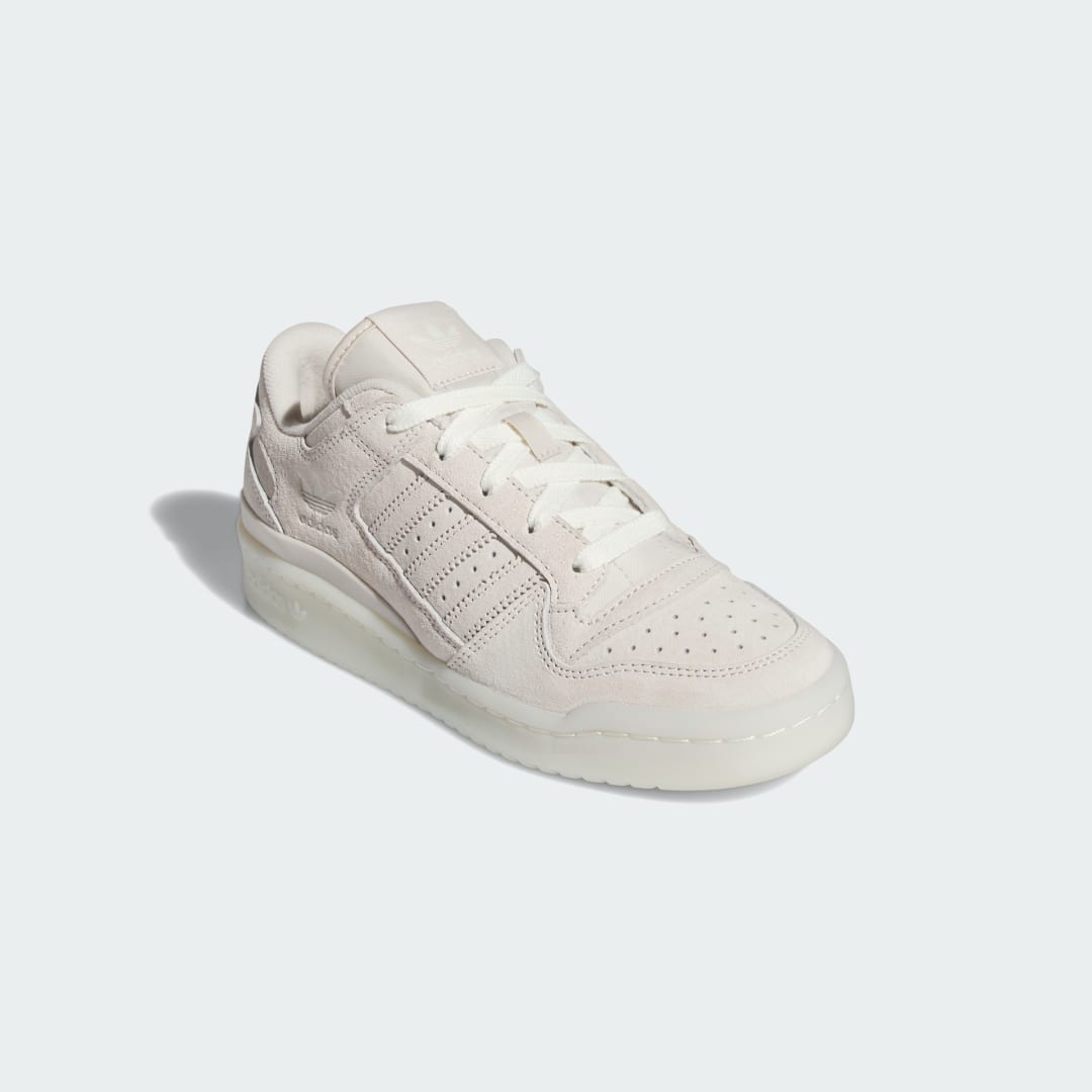 adidas Forum Low CL Shoes Aluminium / Aluminium / Ivory (IG3689)