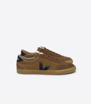 Veja VOLLEY SUEDE CAMEL BLACK (VO0303649A)
