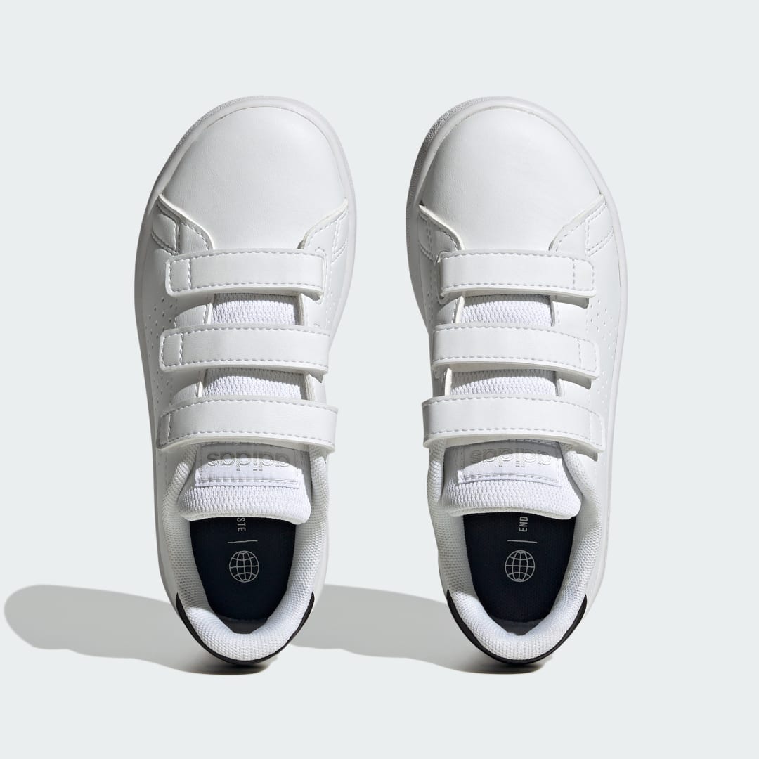 adidas Advantage Court Lifestyle Cloud White / Core Black / Silver Metallic (IG2516)