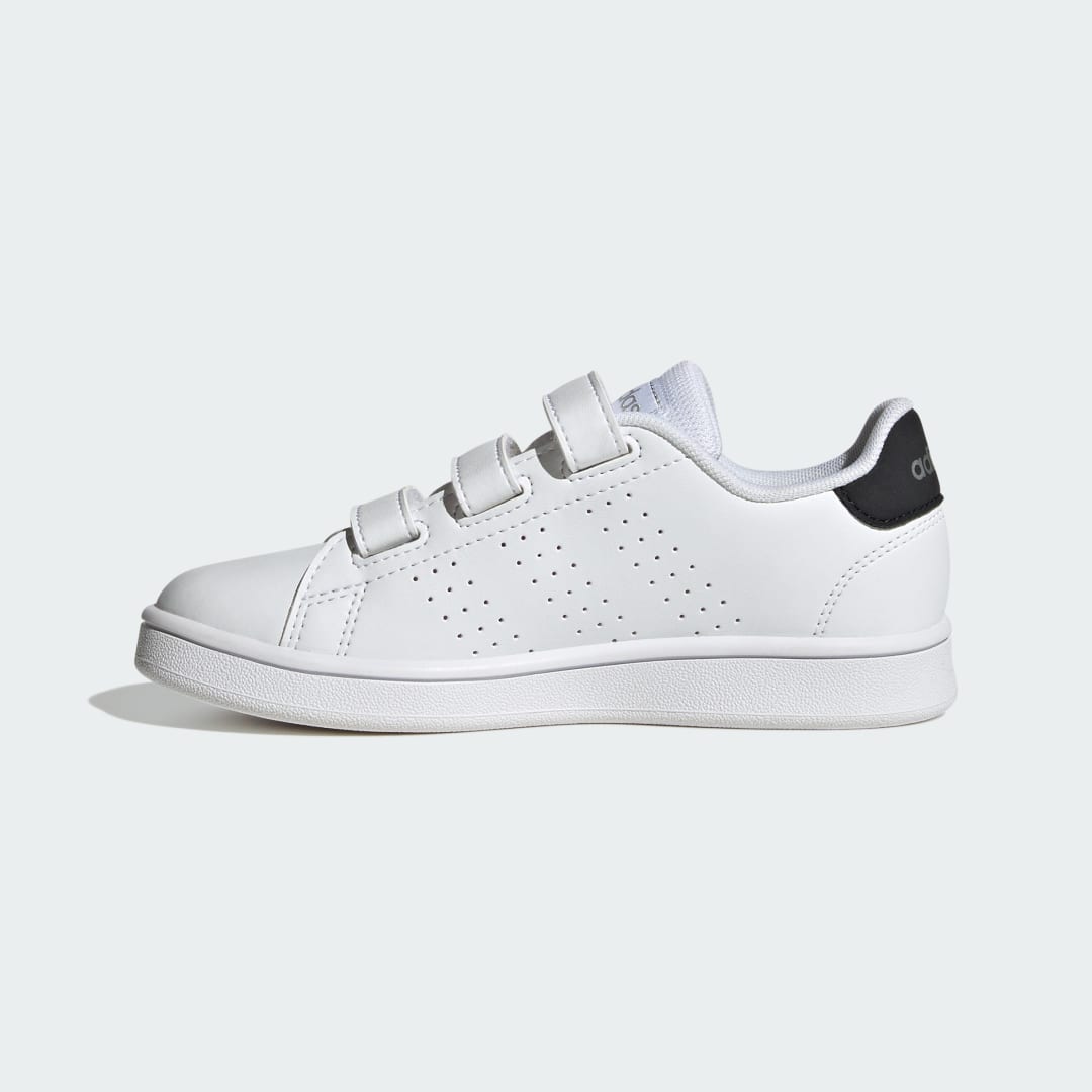 adidas Advantage Court Lifestyle Cloud White / Core Black / Silver Metallic (IG2516)