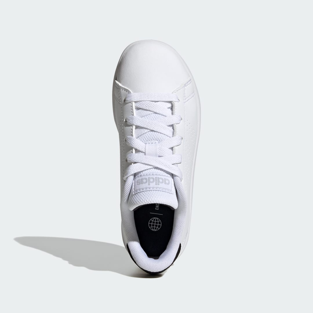 adidas Advantage Lifestyle Court Cloud White / Core Black / Silver Metallic (IG2510)