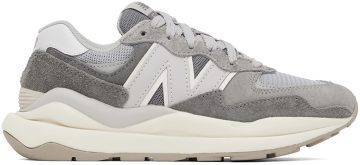 New Balance Gray 57/40 Sneakers (M5740PSG)
