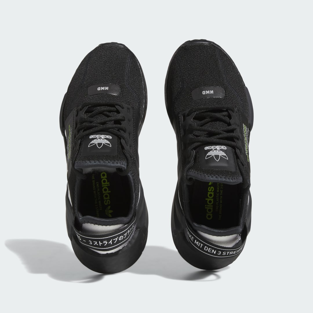 adidas NMD_R1 V2 Core Black / Cloud White / Solar Yellow (IE4809)