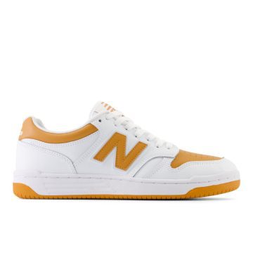 New Balance 480 White / Madras Orange (BB480LV1-44430)