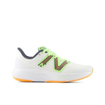 New Balance FuelCell Rebel v3 White / Bleached Lime Glo / Hot Mango (GPFCXV3-45799)
