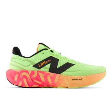 New Balance TCS London Marathon Fresh Foam X 1080 v13 Bleached Lime Glo / Hot Mango / Neon Pink (M1080V13-46963)