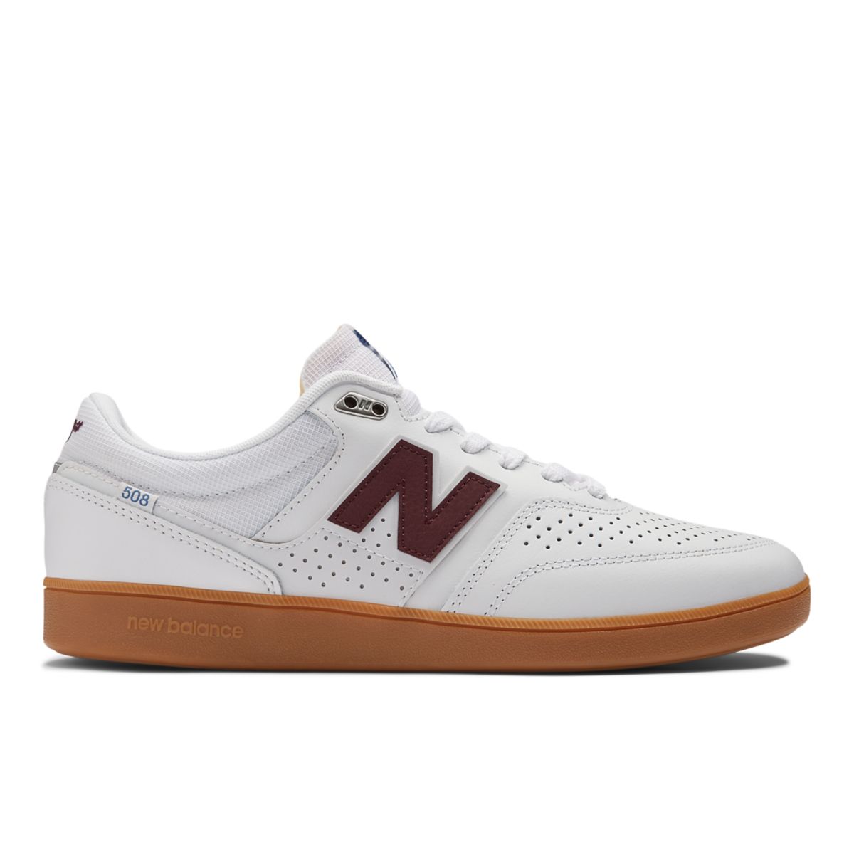 New Balance NB Numeric Brandon Westgate 508 White / NB Burgundy (NM508V1-45843)