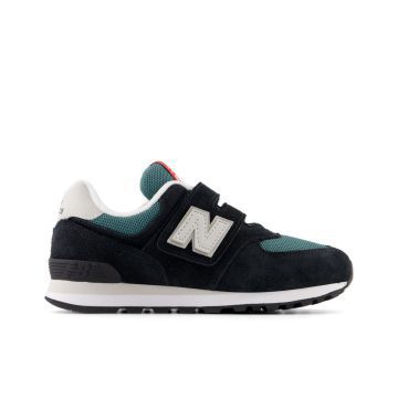 New Balance 574 HOOK & LOOP Black / New Spruce (PV574V1-44791)
