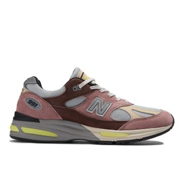 New Balance MADE in UK 991v2 Rosewood / Deep Taupe / Quiet Gray (U991V2-44565)