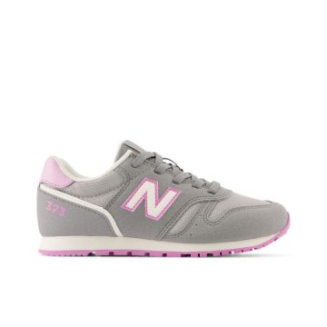 New Balance 373 Lace Slate Gray / Raspberry (YC373V2-42345)