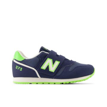New Balance 373 Hook and Loop NB Navy / Pixel Green (YZ373V2-42344)