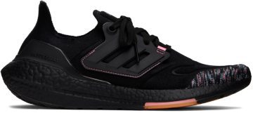 adidas Originals Black & Pink Ultraboost 22 Sneakers (GX5927)